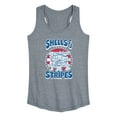 thumbnail image 1 of Teenage Mutant Ninja Turtles - Shells And Stripes - Women's Tank Top, 1 of 5