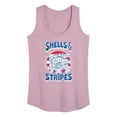 thumbnail image 1 of Teenage Mutant Ninja Turtles - Shells And Stripes - Women's Tank Top, 1 of 5
