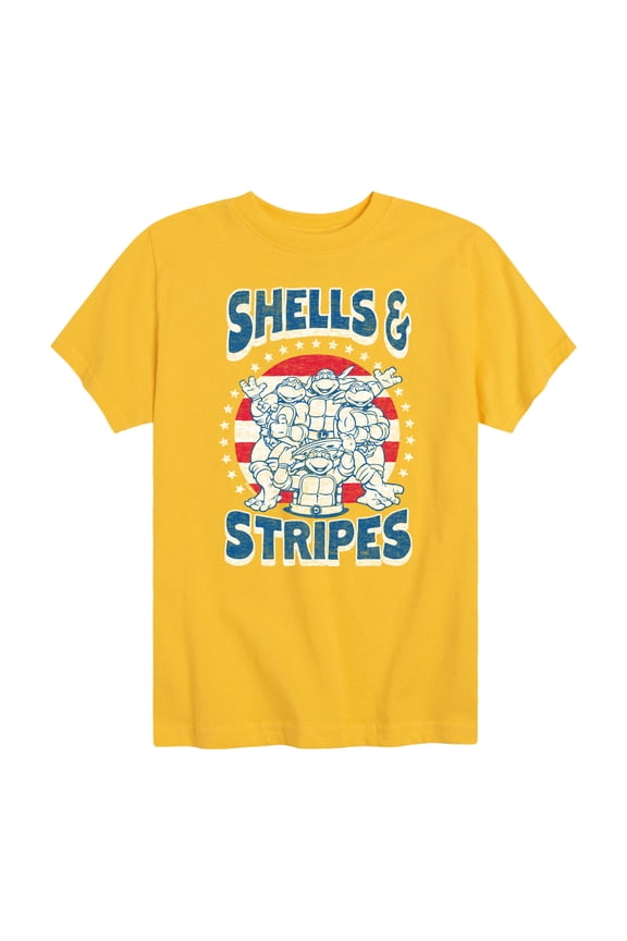 - Shells And Stripes - Youth Short Sleeve Tee