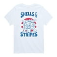 thumbnail image 1 of Teenage Mutant Ninja Turtles - Shells and Stripes - Toddler And Youth Short Sleeve Graphic T-Shirt, 1 of 5