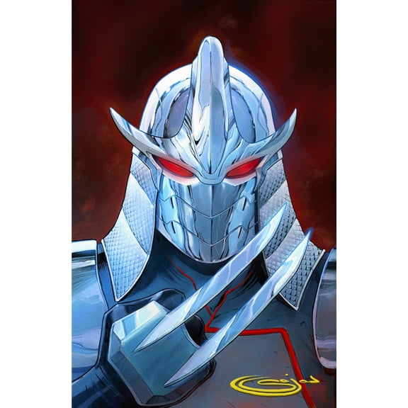 Teenage Mutant Ninja Turtles: Shredder #1 Sajad Shah ***SIGNED*** Variant B Virgin LTD 600