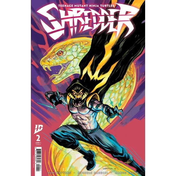 Teenage Mutant Ninja Turtles: Shredder #2D VF ; IDW Comic Book