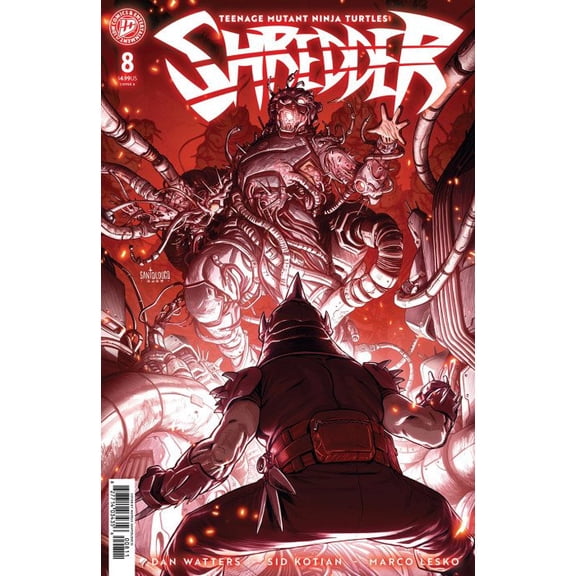 Teenage Mutant Ninja Turtles: Shredder #8A VF ; IDW Comic Book