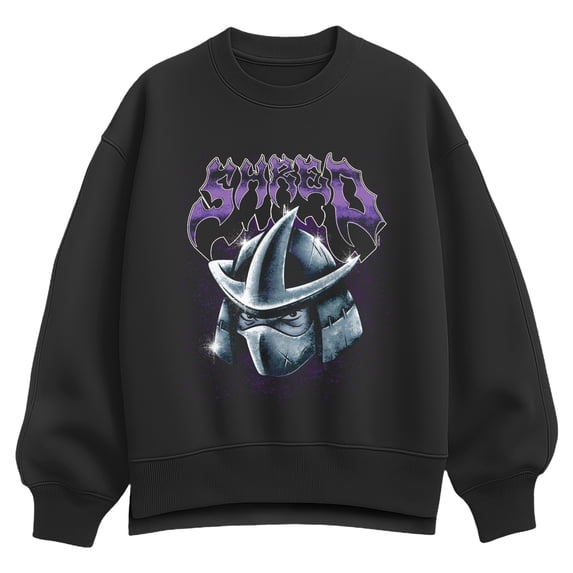 Teenage Mutant Ninja Turtles - Shredder Chrome Oversized Fleece Crew Sweatshirt