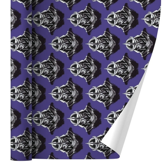 Teenage Mutant Ninja Turtles Shredder Head Gift Wrap Wrapping Paper Rolls