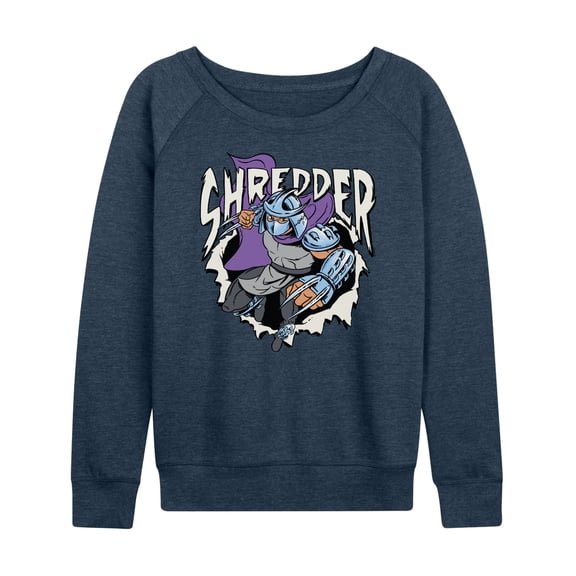 Teenage Mutant Ninja Turtles - Shredder Lights - Women's Lightweight French Terry Long Sleeve Shirt