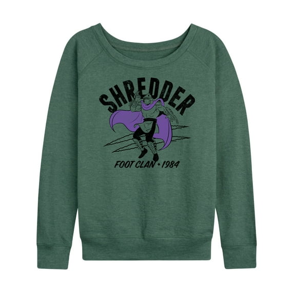 Teenage Mutant Ninja Turtles - Shredder Lights - Women's Lightweight French Terry Long Sleeve Shirt