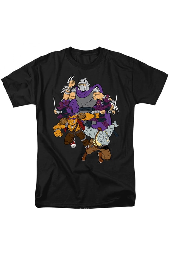 Shredder and Foot Clan T-Shirt-Small