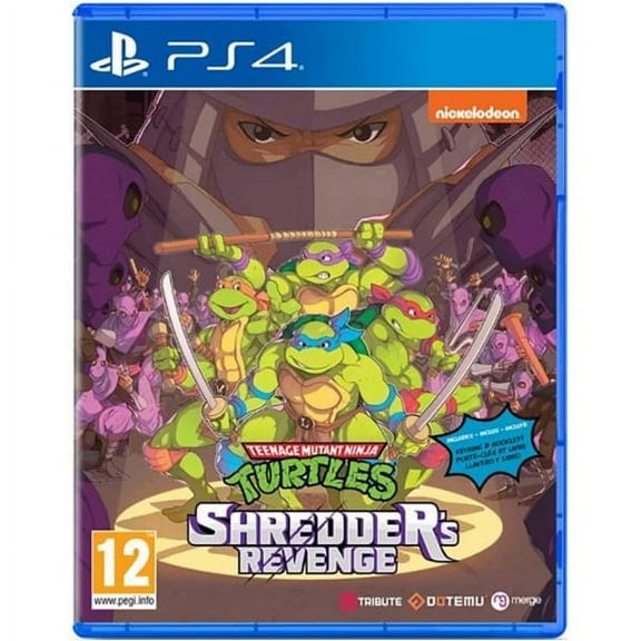 Teenage Mutant Ninja Turtles: Shredder's Revenge (PS4) Import Region Free