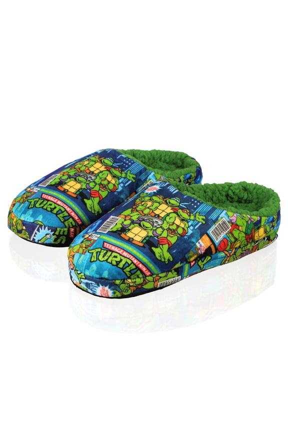 Teenage Mutant Ninja Turtles Slippers Adult Scuff Sllide Slipper Socks 1 Pair