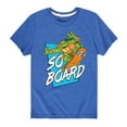 thumbnail image 1 of Teenage Mutant Ninja Turtles - So Board - Toddler And Youth Short Sleeve Graphic T-Shirt, 1 of 5