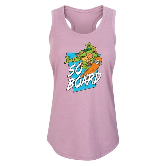 Teenage Mutant Ninja Turtles - So Board - Women's Racerback Tank Top