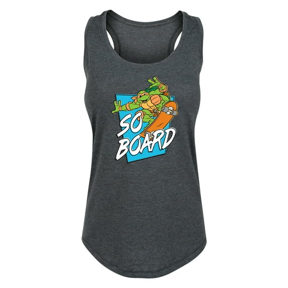 Teenage Mutant Ninja Turtles - So Board - Women's Racerback Tank Top