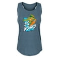 thumbnail image 1 of Teenage Mutant Ninja Turtles - So Board - Women's Racerback Tank Top, 1 of 5