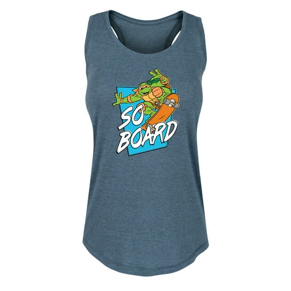 Teenage Mutant Ninja Turtles - So Board - Women's Racerback Tank Top