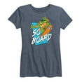 thumbnail image 1 of Teenage Mutant Ninja Turtles - So Board - Women's Short Sleeve Graphic T-Shirt, 1 of 5