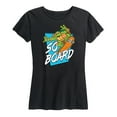thumbnail image 1 of Teenage Mutant Ninja Turtles - So Board - Women's Short Sleeve Graphic T-Shirt, 1 of 5