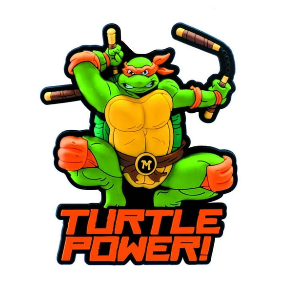Teenage Mutant Ninja Turtles Soft Touch PVC Magnet: "Micheangelo"