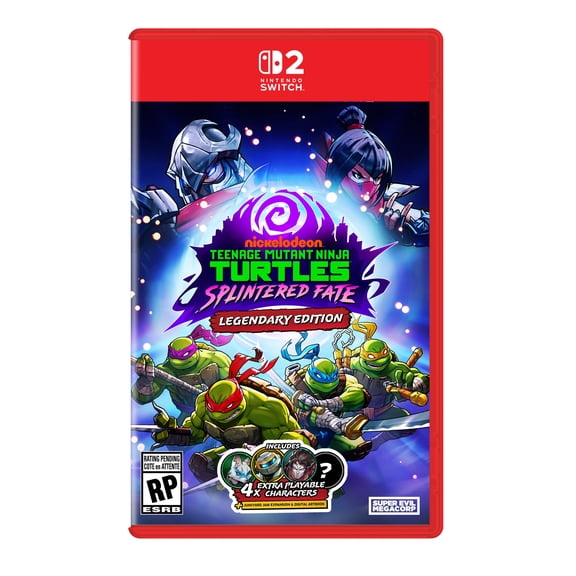 Teenage Mutant Ninja Turtles Splintered Fate Legendary Edition - Nintendo Switch 2 Game