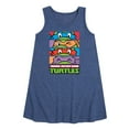 thumbnail image 1 of Teenage Mutant Ninja Turtles - Stacked Faces - Girls Aline Dress, 1 of 4