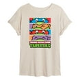 thumbnail image 1 of Teenage Mutant Ninja Turtles - Stacked Faces - Women's Oversized T-Shirt, 1 of 4