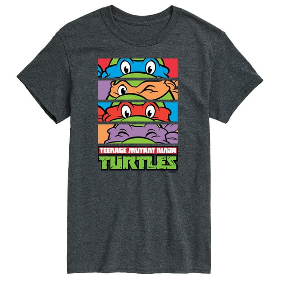 Teenage Mutant Ninja Turtles - Stacked Faces - Men's Short Sleeve Graphic T-Shirt