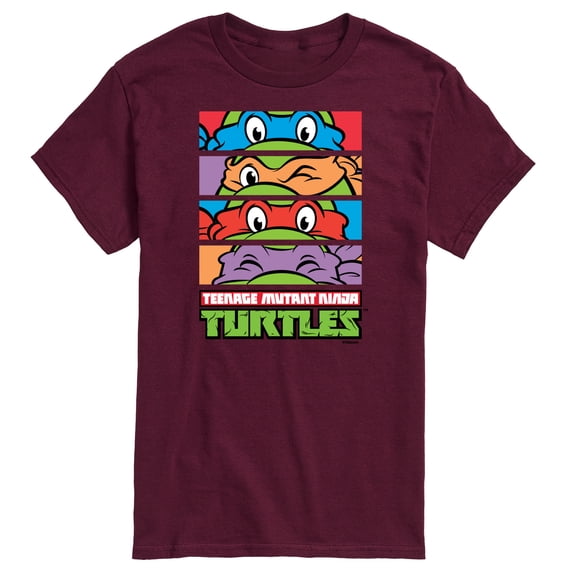 Teenage Mutant Ninja Turtles - Stacked Faces - Men's Short Sleeve Graphic T-Shirt