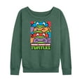 thumbnail image 1 of Teenage Mutant Ninja Turtles - Stacked Faces - Women's Lightweight French Terry Long Sleeve Shirt, 1 of 5