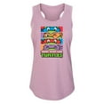 thumbnail image 1 of Teenage Mutant Ninja Turtles - Stacked Faces - Women's Racerback Tank Top, 1 of 5