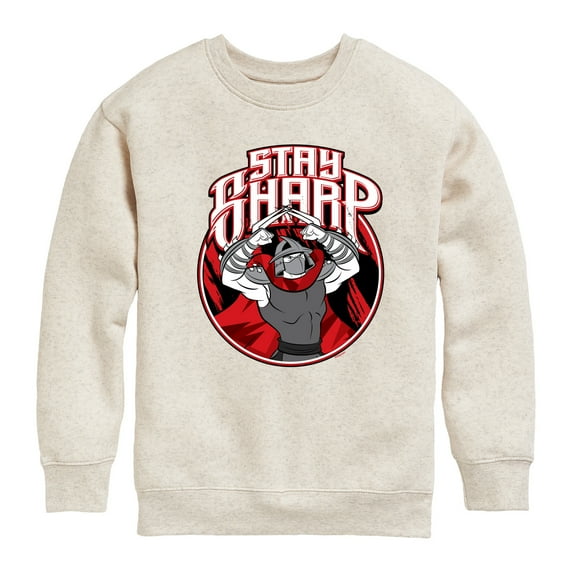 Teenage Mutant Ninja Turtles - Stay Sharp - Toddler & Youth Crewneck Fleece Sweatshirt