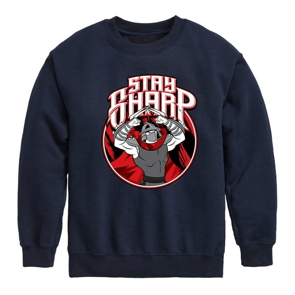 Teenage Mutant Ninja Turtles - Stay Sharp - Toddler & Youth Crewneck Fleece Sweatshirt