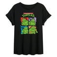 thumbnail image 1 of Teenage Mutant Ninja Turtles - Street Grid - Women's Oversized T-Shirt, 1 of 5