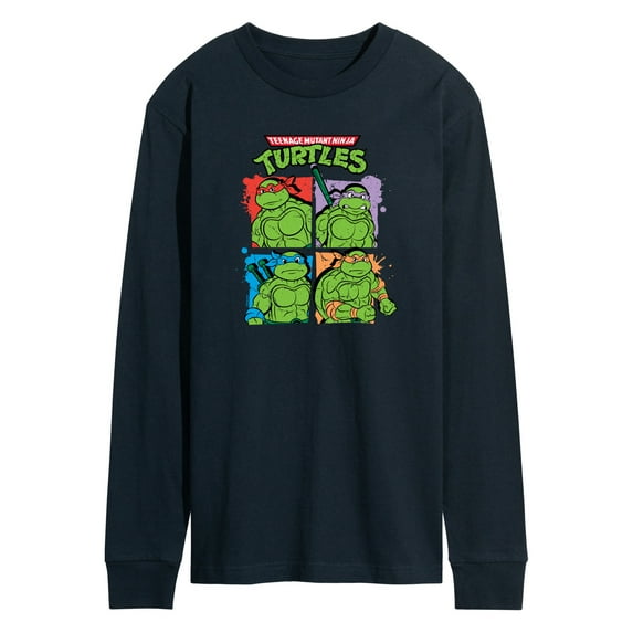 Teenage Mutant Ninja Turtles - Street Grid - Men's Long Sleeve T-Shirt