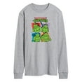 thumbnail image 1 of Teenage Mutant Ninja Turtles - Street Grid - Men's Long Sleeve T-Shirt, 1 of 4