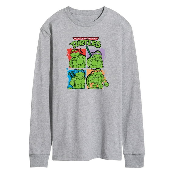 Teenage Mutant Ninja Turtles - Street Grid - Men's Long Sleeve T-Shirt