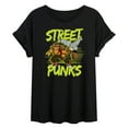 thumbnail image 1 of Teenage Mutant Ninja Turtles - Street Punks - Juniors Ideal Flowy Muscle T-Shirt, 1 of 5