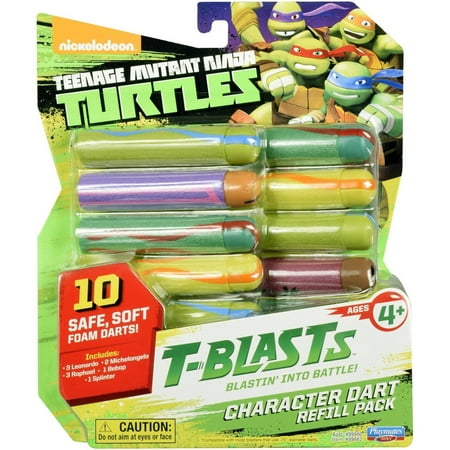 Teenage Mutant Ninja Turtles T-Blasts Re-Fill Dart Ammo Packs, Combination 2