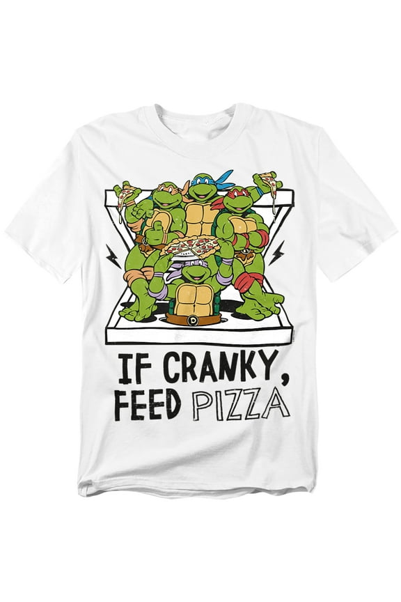 T-Shirt Cranky Pizza Unisex Graphic Tee for Men & Women