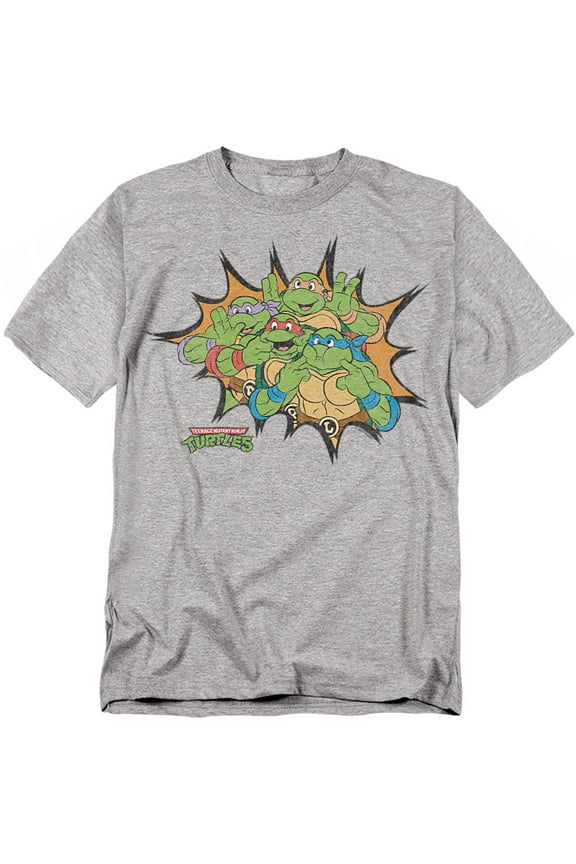 T-Shirt Funny Face Turtles Unisex Graphic Tee for Men & Women