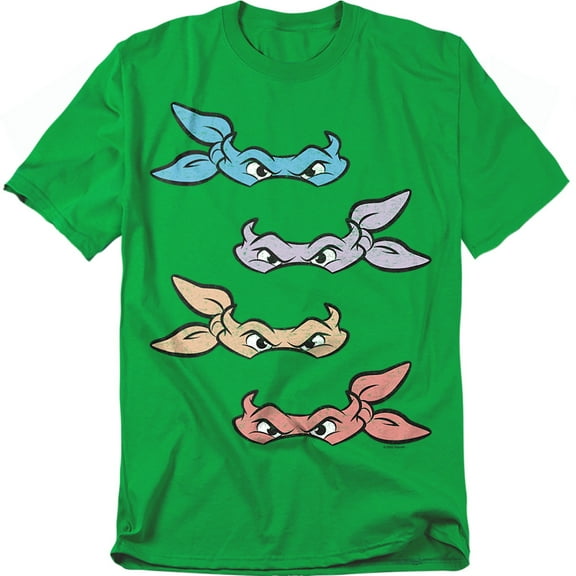 Teenage Mutant Ninja Turtles T-Shirt Masks Unisex Graphic Tee for Men & Women