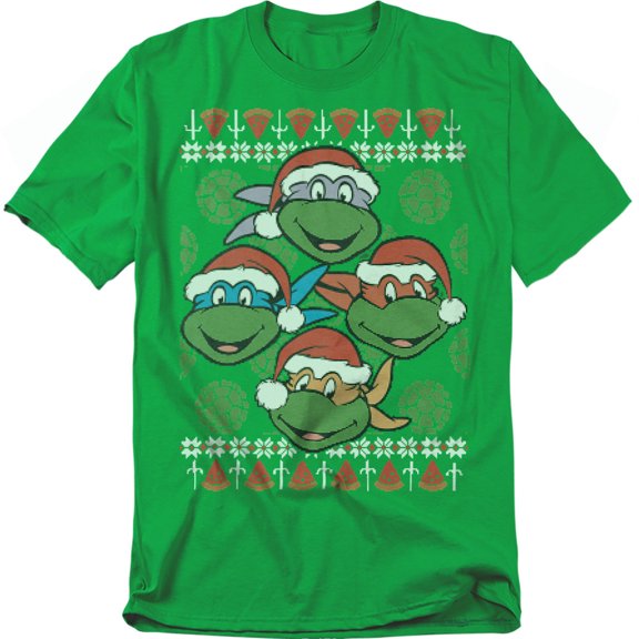 Teenage Mutant Ninja Turtles T-Shirt Ugly Christmas Sweater Unisex Graphic Tee For Men & Women