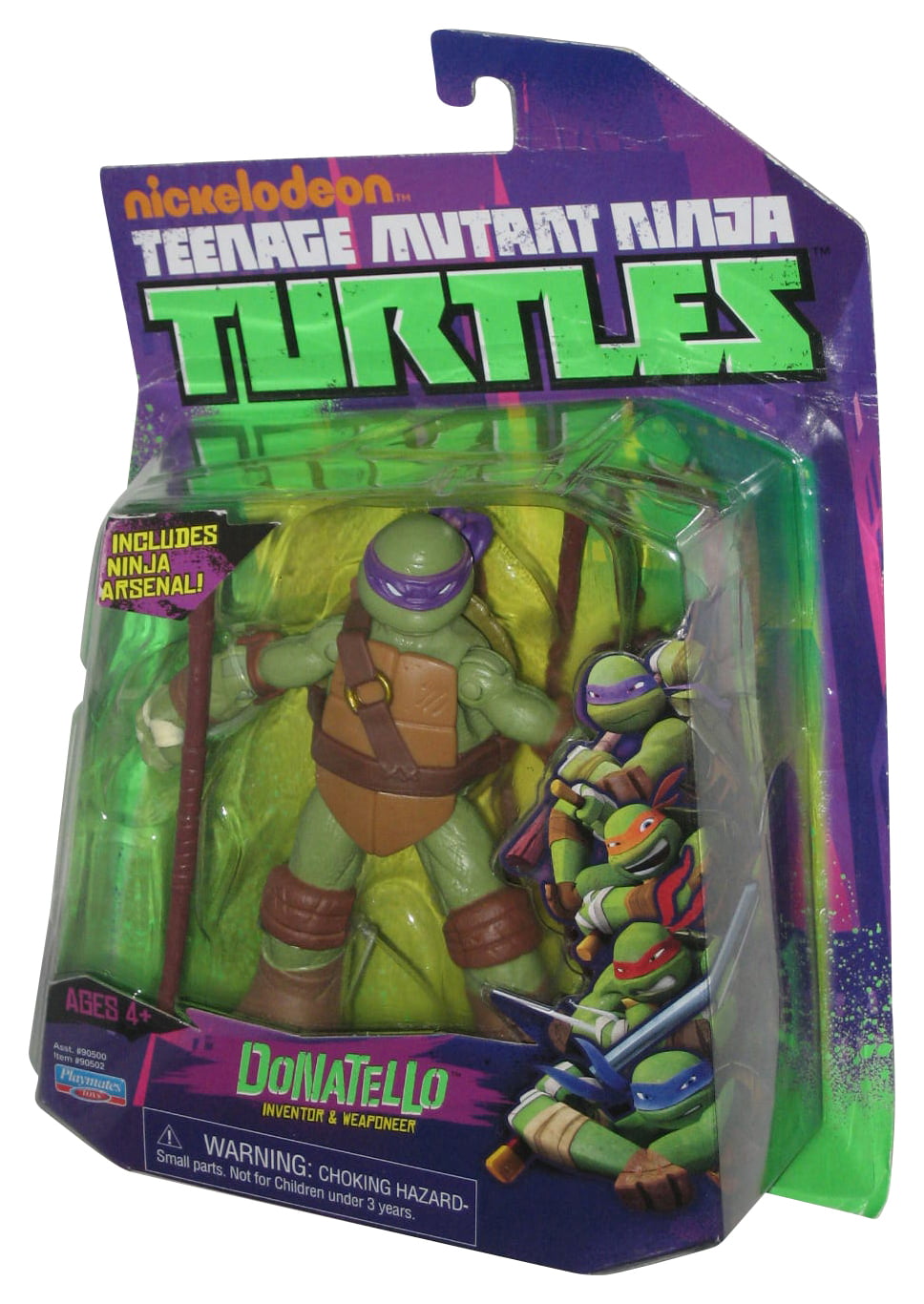Playmates Viacom Teenage Mutant Ninja Turtles TMNT Donatello 2012 – Vintage  Action Figures