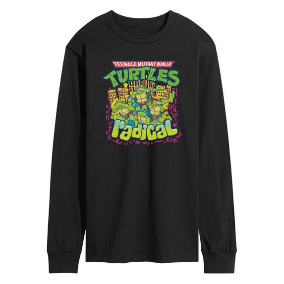Teenage Mutant Ninja Turtles - TMNT 90s Logo - Men's Long Sleeve T-Shirt