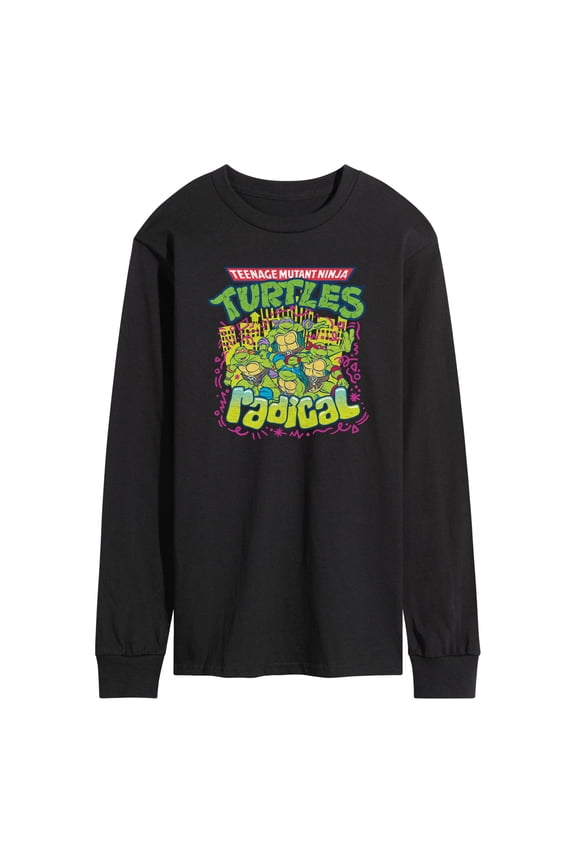 - TMNT 90s Logo - Men's Long Sleeve T-Shirt