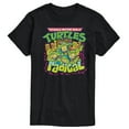 thumbnail image 1 of Teenage Mutant Ninja Turtles - TMNT 90s Logo - Men's Short Sleeve Graphic T-Shirt, 1 of 5