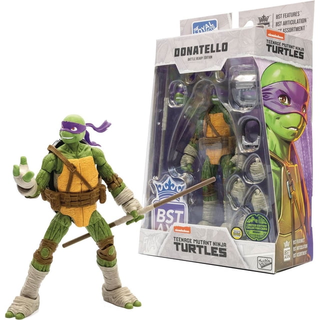 Aff Turtle TMNT BST AXN IDW Donatello Action Figure Toy - SDCC 2023 Exclusive ...