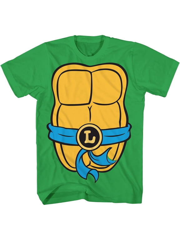 Teenage Mutant Ninja Turtles TMNT Boys Costume Youth T-Shirt(LG, Leonardo)
