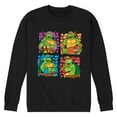 thumbnail image 1 of Teenage Mutant Ninja Turtles - TMNT Bricks - Men's Crew Neck Fleece Pullover, 1 of 5