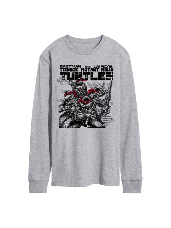 - TMNT Comic Men's Long Sleeve Graphic T-Shirt