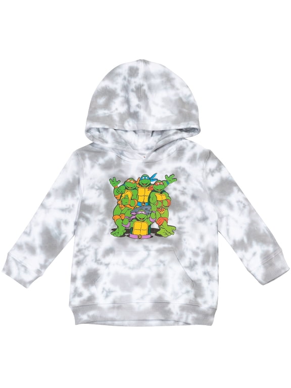 TMNT Donatello Raphael Leonardo Big Boys Fleece Pullover Hoodie Toddler to Big Kid
